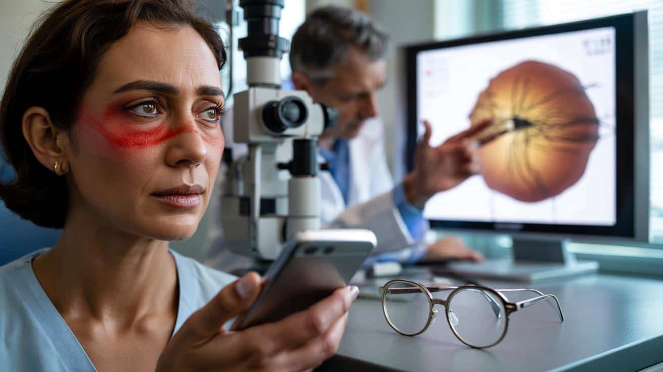 Gonzalo Bernabéu, oftalmólogo: ''A veces no ponerse la gafa para cerca en pacientes de entre 40 y 50 años puede favorecer que aparezcan orzuelos con más frecuencia''