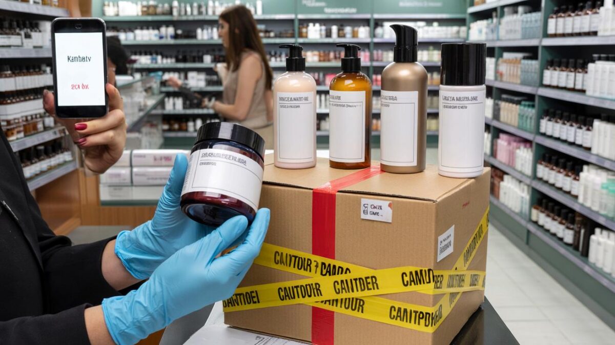 Sanidad ordena la retirada urgente de los cosméticos de cuatro famosas marcas vendidas en España